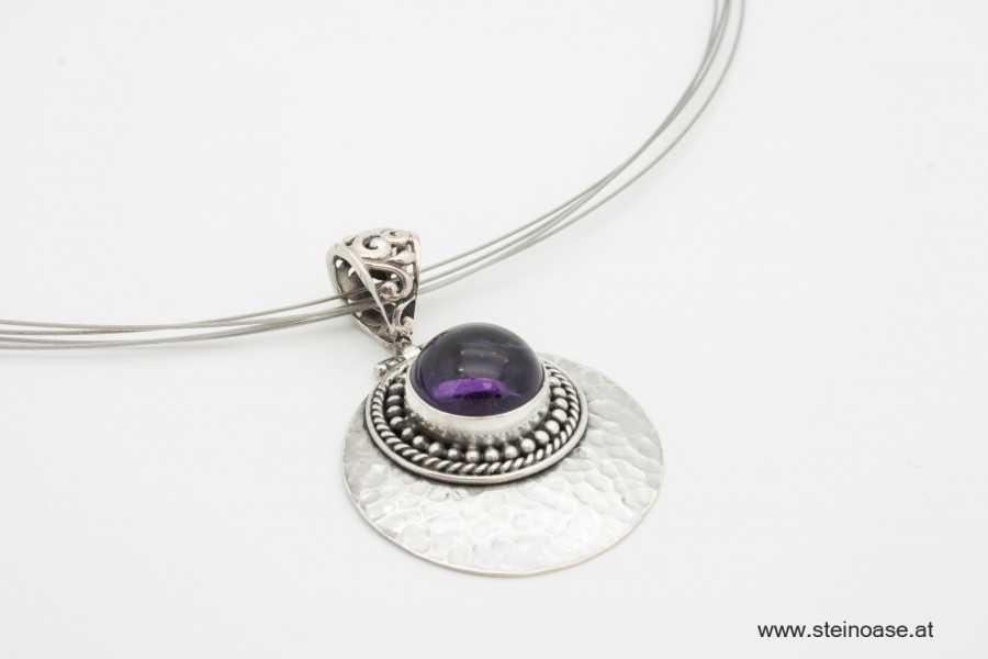 Anhänger Amethyst & Silber